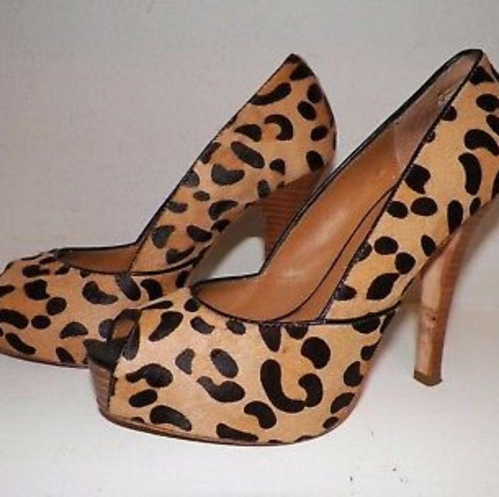 Steven by Steve Madden Leopard Heels - Picture 3 of 7